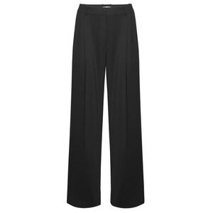Aritzia Babaton High Waisted Wide Leg Pleated Pant - Sz 0 Tall - Black